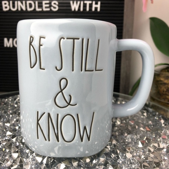 Rae Dunn Other - 🙏🏼 New Rae Dunn BE STILL AND KNOW mug